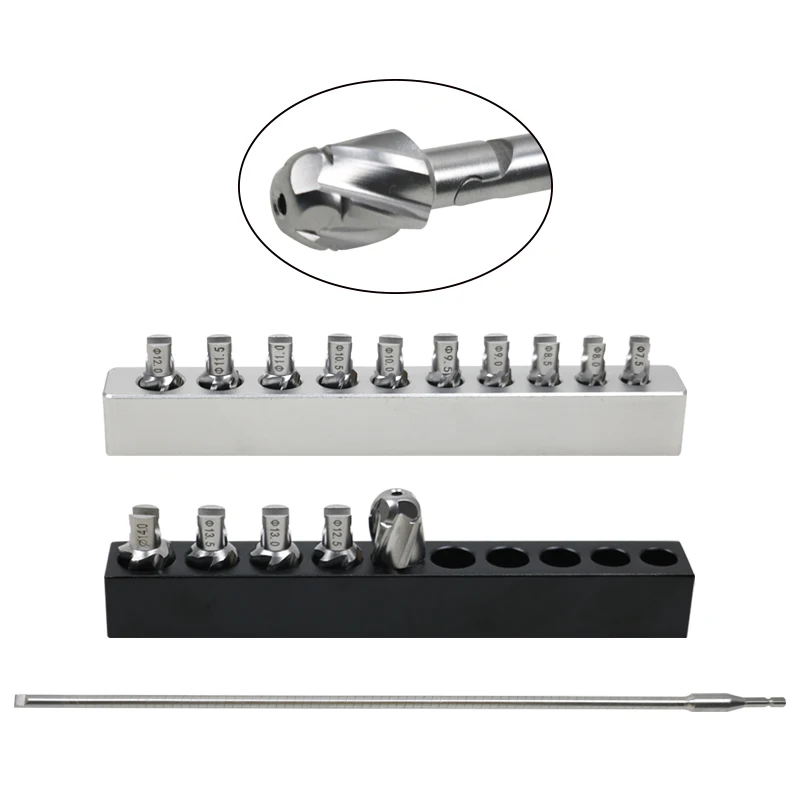 

GREATLH Medical Intramedullary Nail Soft Drill Bit Reamer Medullary Cavity Expander Expansion Veterinary Instruments Orthopedics