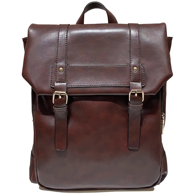 Women Backpacks, College Style Rucksacks, Vintage Soft Leather Casual Commuter Bags