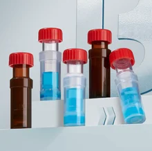 100pcs Sample filter bottle, one-click injection filter, low pollution multi-instrument adaptable laboratory filtration device