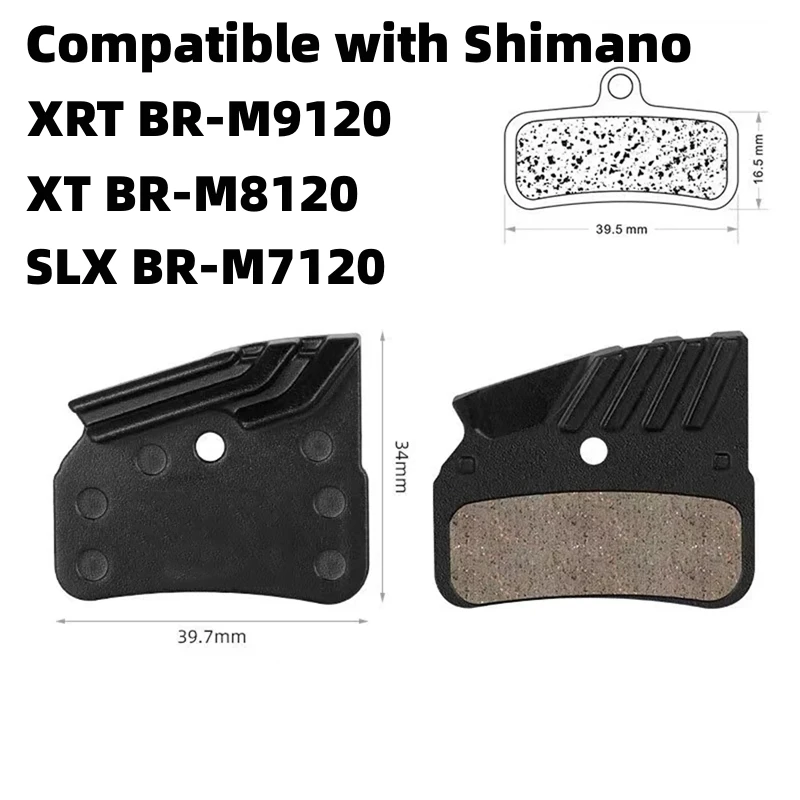 MTB Bicycle 4-Piston Metal Ceramic Brake Pads N03A N04C D02S D03S for Shimano SLX XT XTR Series BR-M7120 M8120 M9120 Brake Model