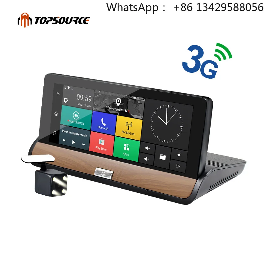 6.86" 3G Car Dvr Re… - image