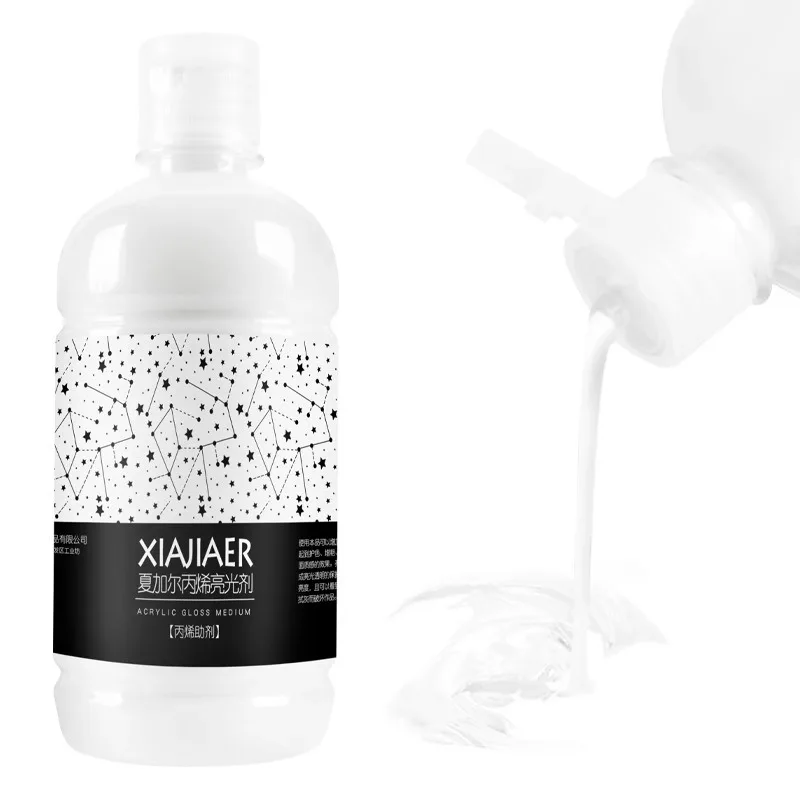 Środek rozjaśniający pigment akrylowy Środek rozjaśniający farbę ochronną Środek malarski 250ML toner akrylowy — zdjęcie 6