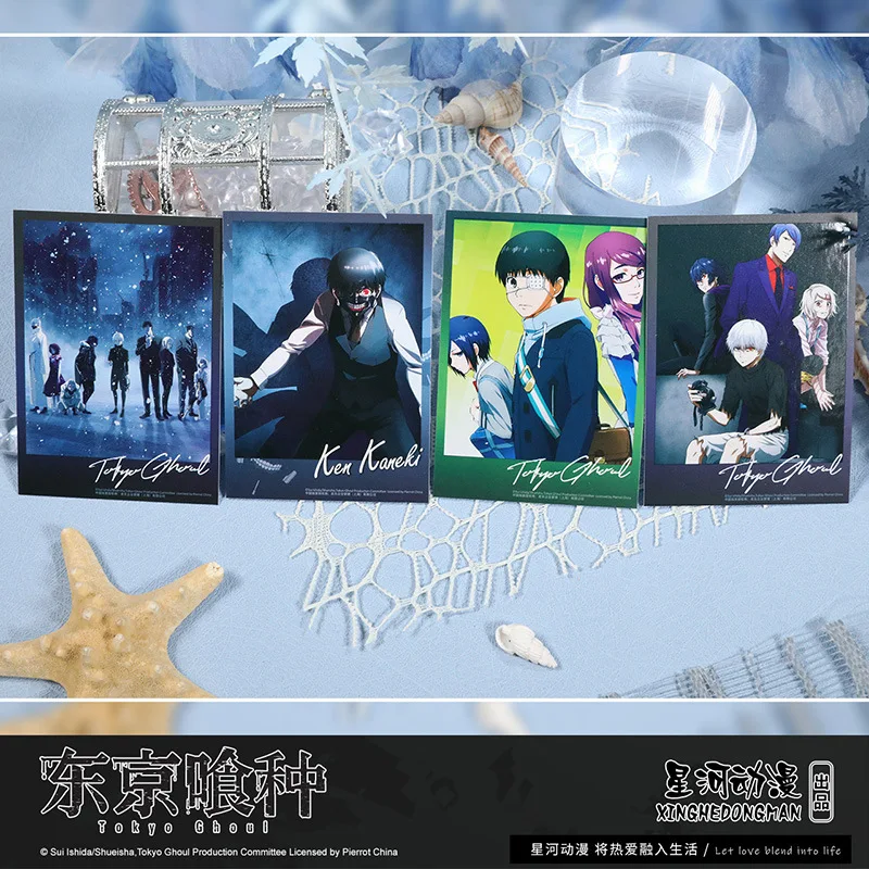 

Tokyo Ghoul Ken Kaneki JUZO SUZUYA REI Touka Kirishima Китай Официальная авторизация Фотобумага