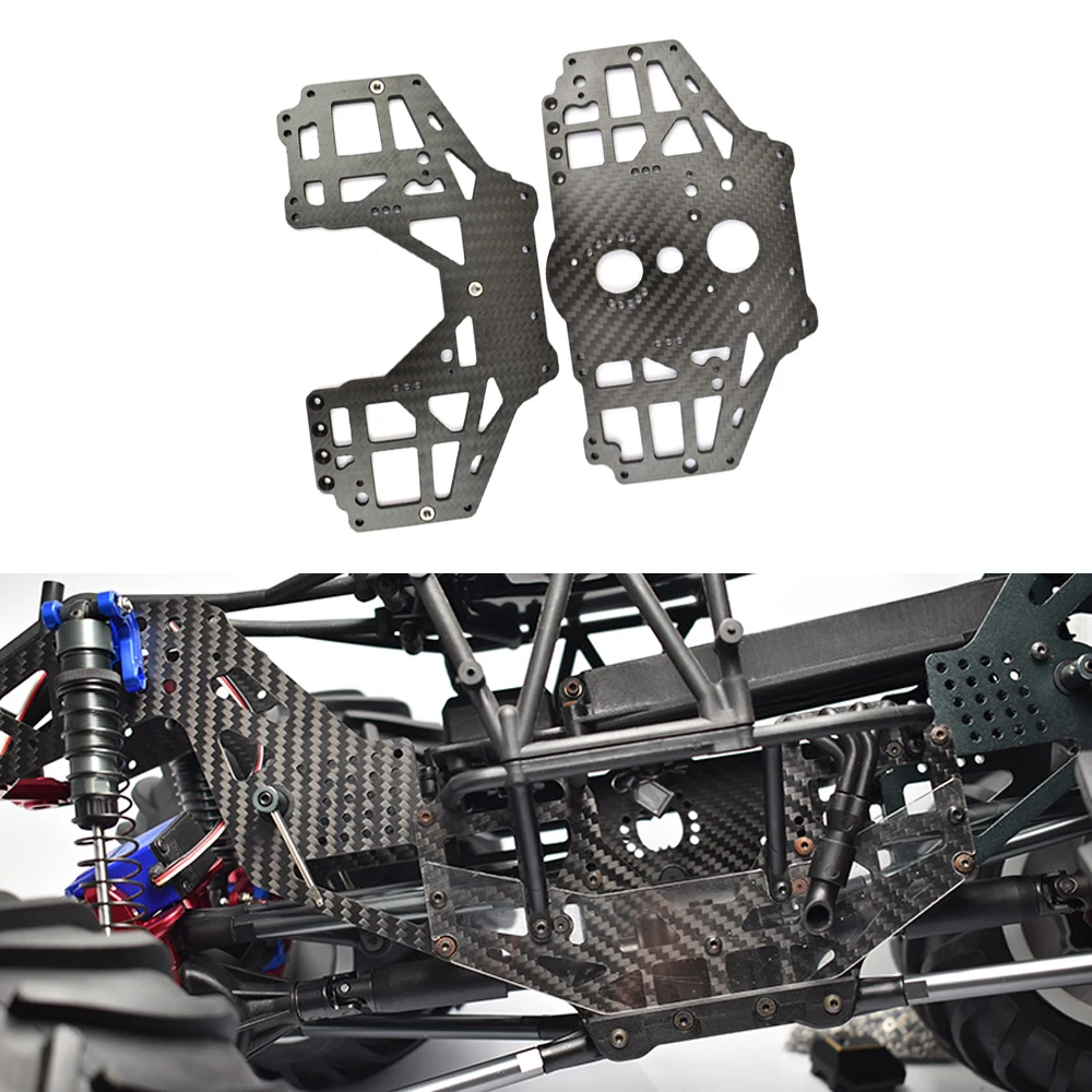 

GPM Carbon Fiber left/Right Side Protection Guard Chassis Side Plate Set LOS241034 for LOSI 1/8 LMT 4WD Solid Axle Monster Truck