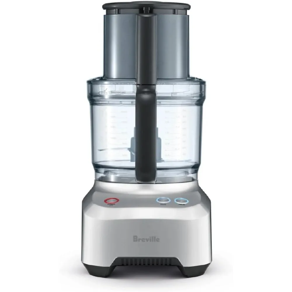 Food Processor, 12 Cup, Silver