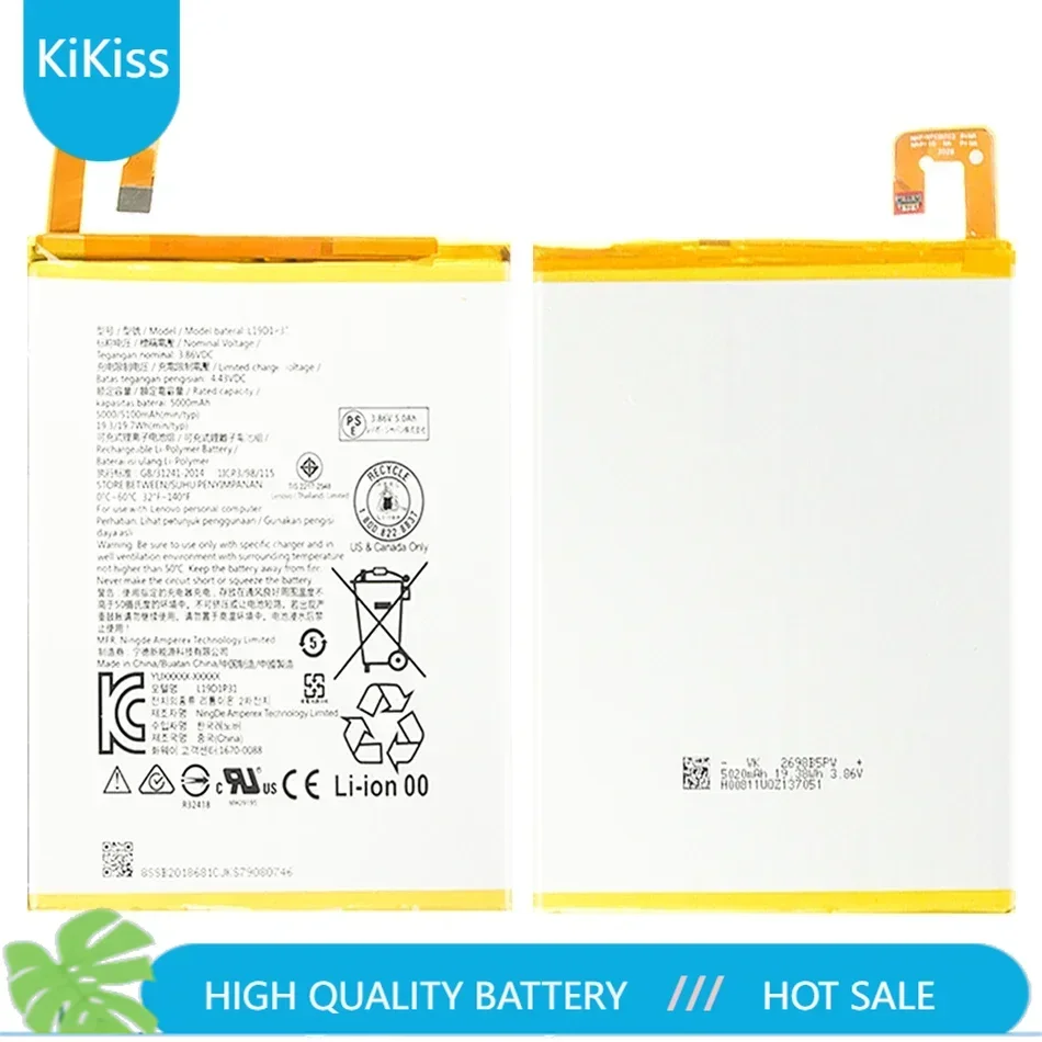 L19D1P31  5000mAh Replacement Battery for lenovo Tab M8 TB-8505F/M/N/I