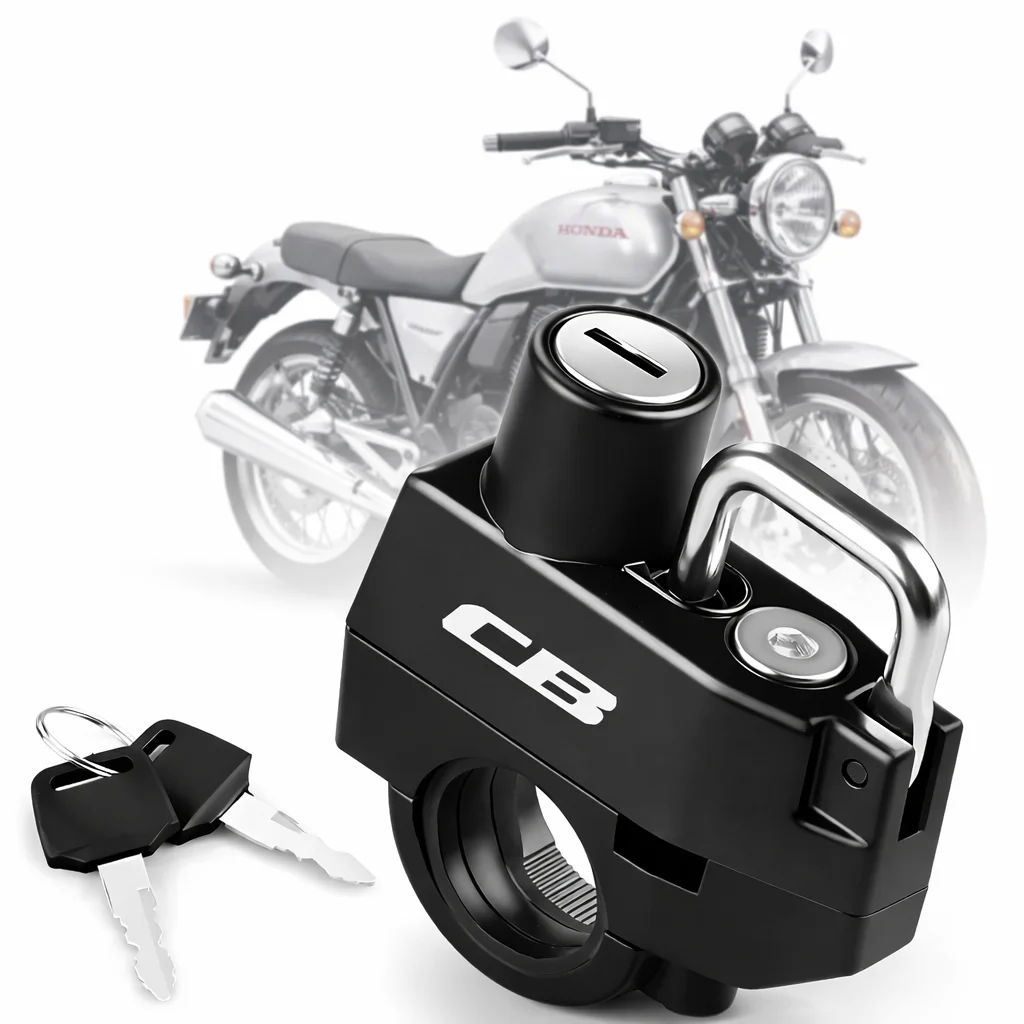 

Замок для мотоциклетного шлема для Honda CB 599 600F CB 400 500 CB919 CB 125 R CB 190R 250R CB1000R, противоугонный замок-фиксатор для шлема