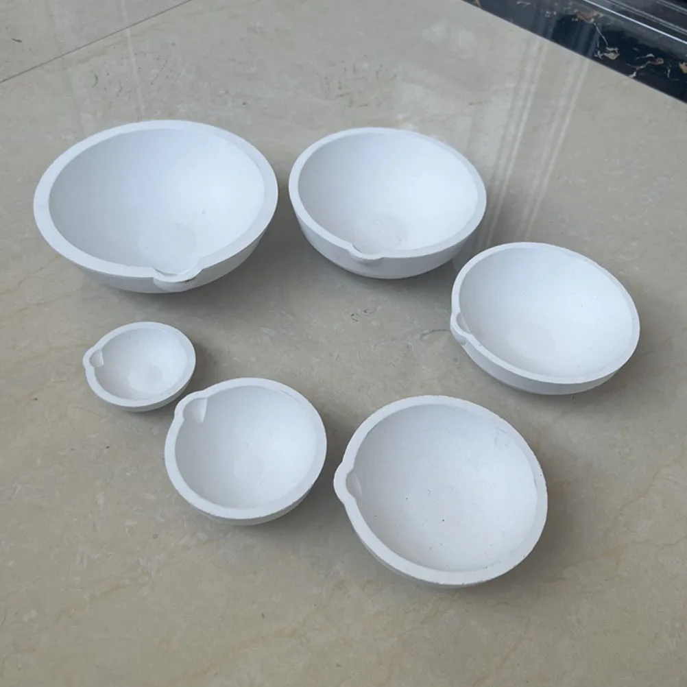 

Melting Crucibles Bowl 20 Taels Quartz Pot Gold Silver Material Durable Portable Melting Tool Jewelry Making Practical Crucible