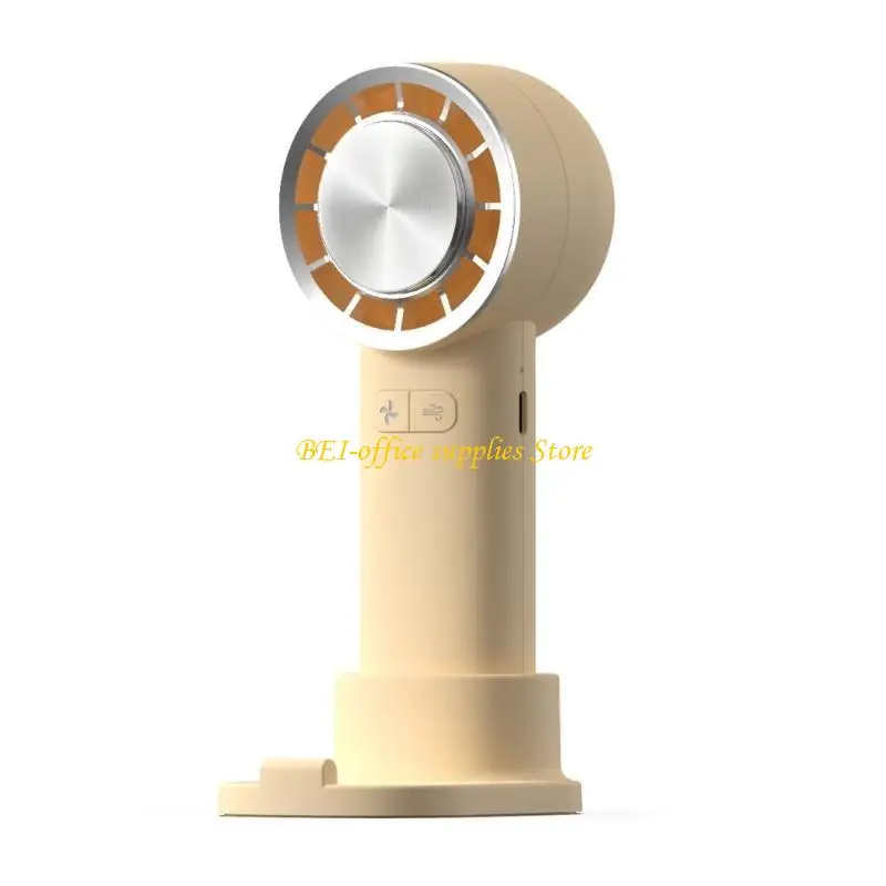 A9LC Handhelds Mini Fan 3 Speed ​​USB C قابلة للإعادة شحن المروحة الباردة ضغط الهواء مروحة تبريد الهواء