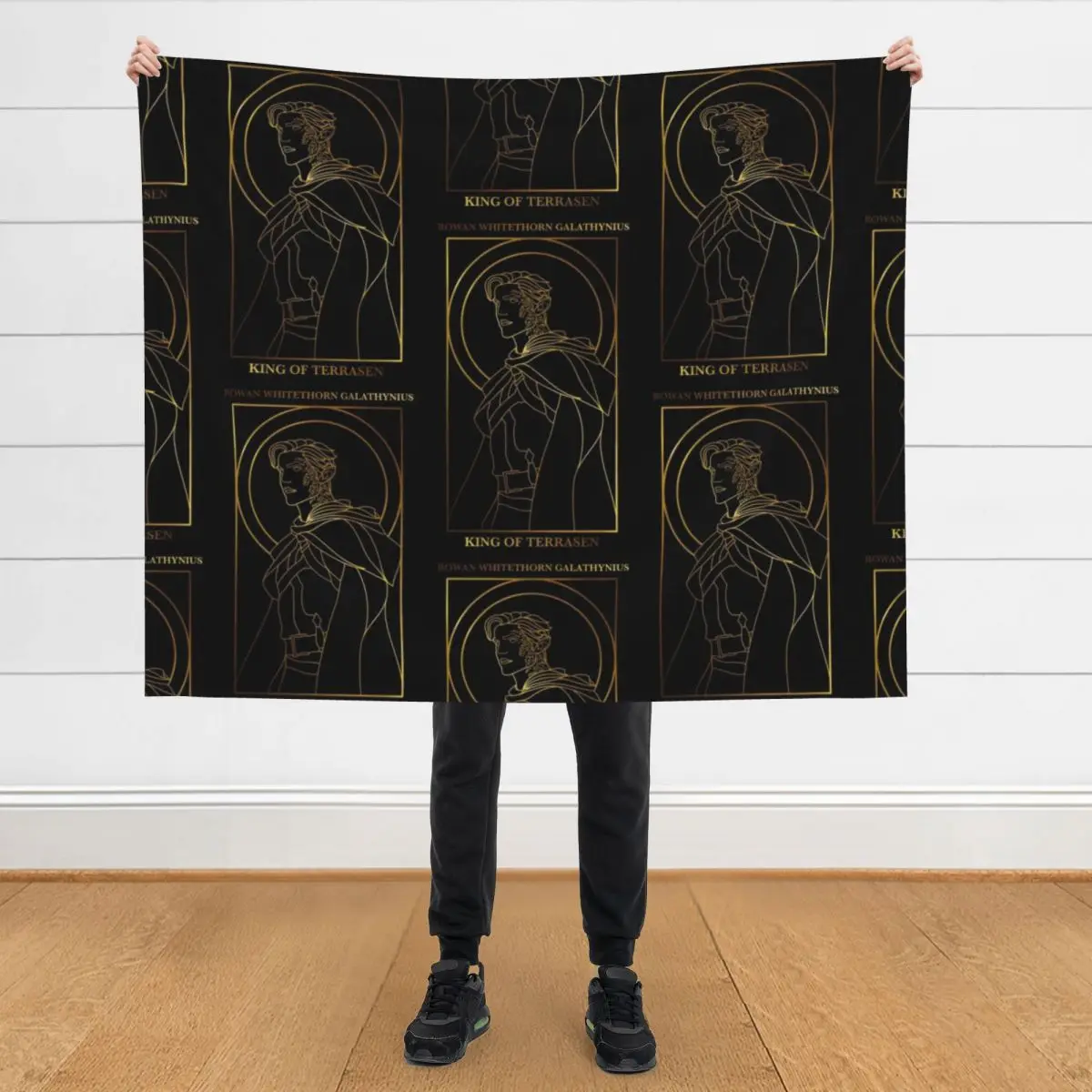 

Rowan Whitethorn Galathynius Throw Blanket valentine gift ideas For Decorative Sofa Hair Blankets