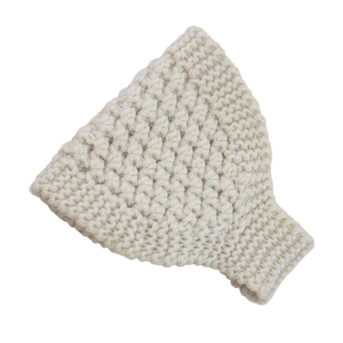 1PC Knitted Soft Stretch Turban Winter Warmers Headbands Women Warm Pineapple Crochet Head Wraps Scarf Knitted Turban for Girls