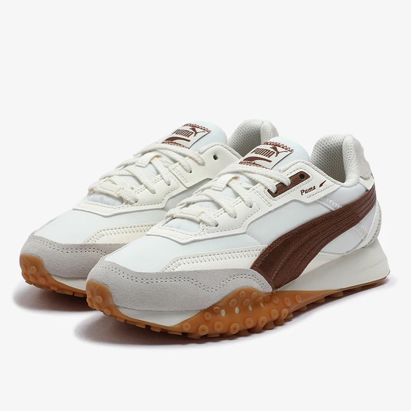 

Puma Genuine BLKTOP RIDER VINTAGE Повседневная обувь унисекс в стиле пэчворк в стиле ретро с низким берцем 393151-08