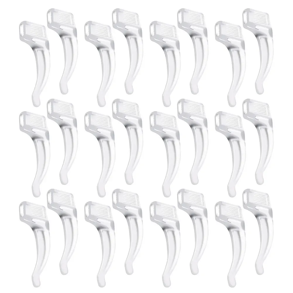 12Pairs المضادة للانزلاق نظارات السيطرة سيليكون الأذن السنانير للنظارات آمنة تناسب قصر النظر نظارات الأنشطة في الهواء الطلق Sweatproof