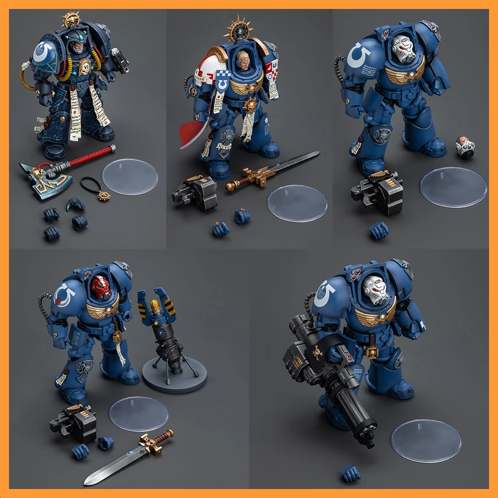 

JOYTOY Warhammer 40K JT9794 JT9916 JT9923 JT9930 JT9947 1/18 Ultramarines Terminator Squad Captain Sergeant 3.75" Action Figure