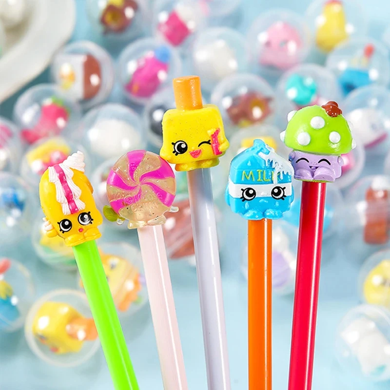 10pc 32mm Mixed Cartoon Surprise Twisted Egg Ball Toys Kids Birthday Party Favors School Prizes Guests Gift Goodies Fillers