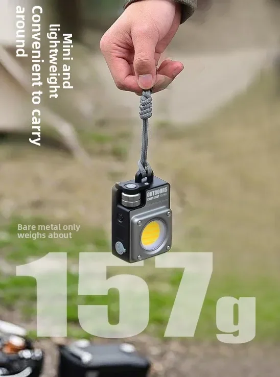

2026 Mini Rechargeable LED Camping Lantern: Waterproof Emergency Light with Stepless Dimming for Camping & Hiking