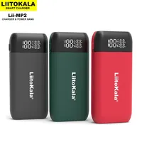 LiitoKala Lii MP2  21700 18650 Rechargeable Battery Charger And Power Bank QC3.0 Input/Output Digital Display