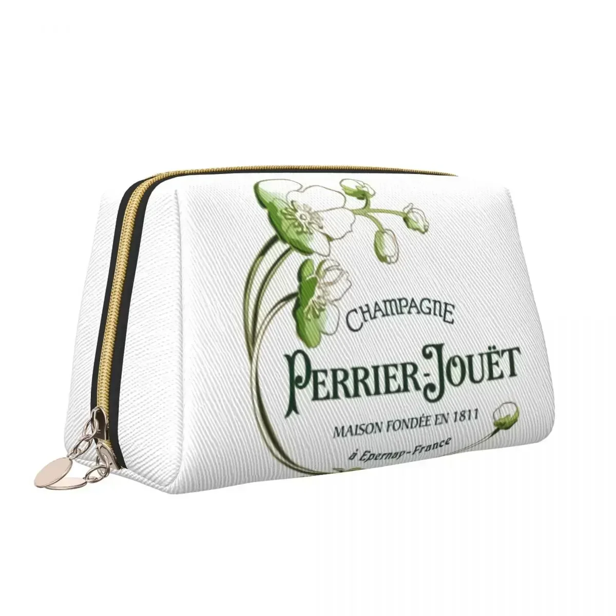 Jouets Champagne Perrier Makeup Bag for Women Travel Cosmetic Organizer Fashion Storage Toiletry Bags