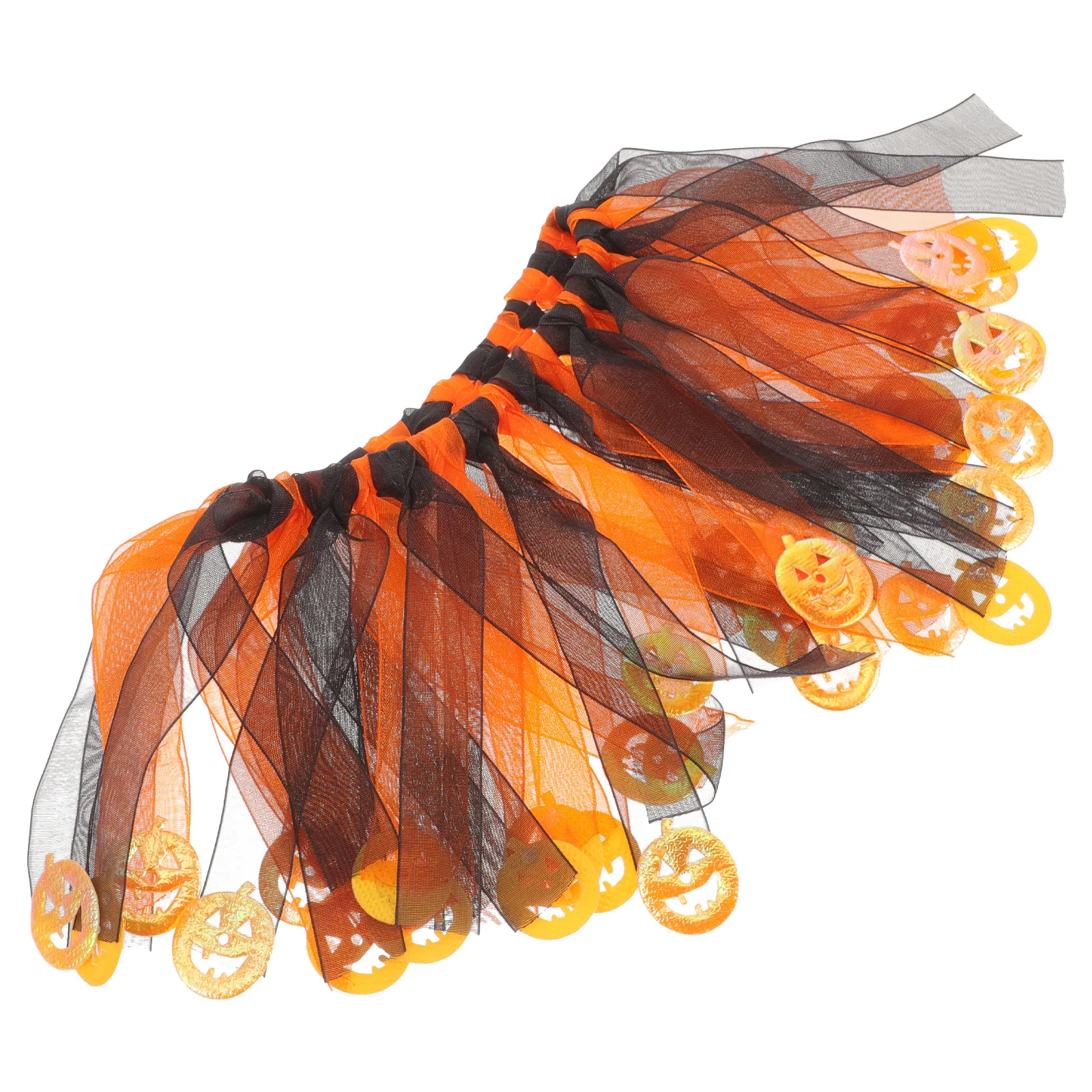 

Halloween Cat Kitten Collar Polyester Adjustable Decorative Cat Dog Neck Decor Party Supplies for Pets Halloween Kitten Collars