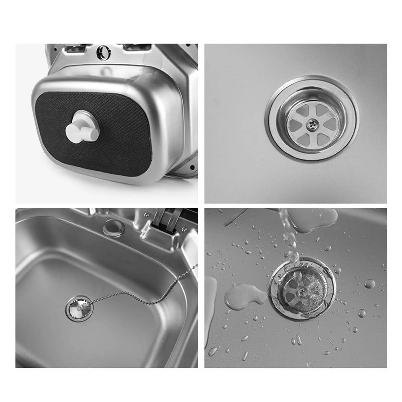 RV Sink Sewer RV Sink Drain Assembly Suitable for Sewage Interface Device of RV Trailer Ship
