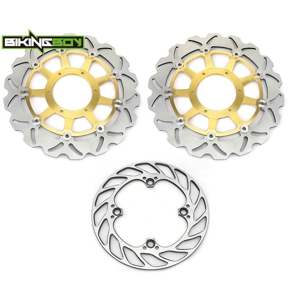 BIKINGBOY For CBR1000RR Fireblade 04 05 06 07 08 09 10 11 12 13 14 15 16 CBR 1000 RR SP 14 15 16 Front Rear Brake Discs Rotors