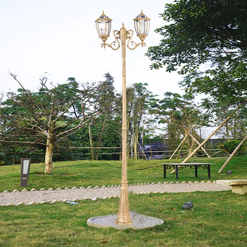 

Led Outdoor Waterproof Home Garden Villa High Pole Courtyard Solar Street Light ≈260CM
