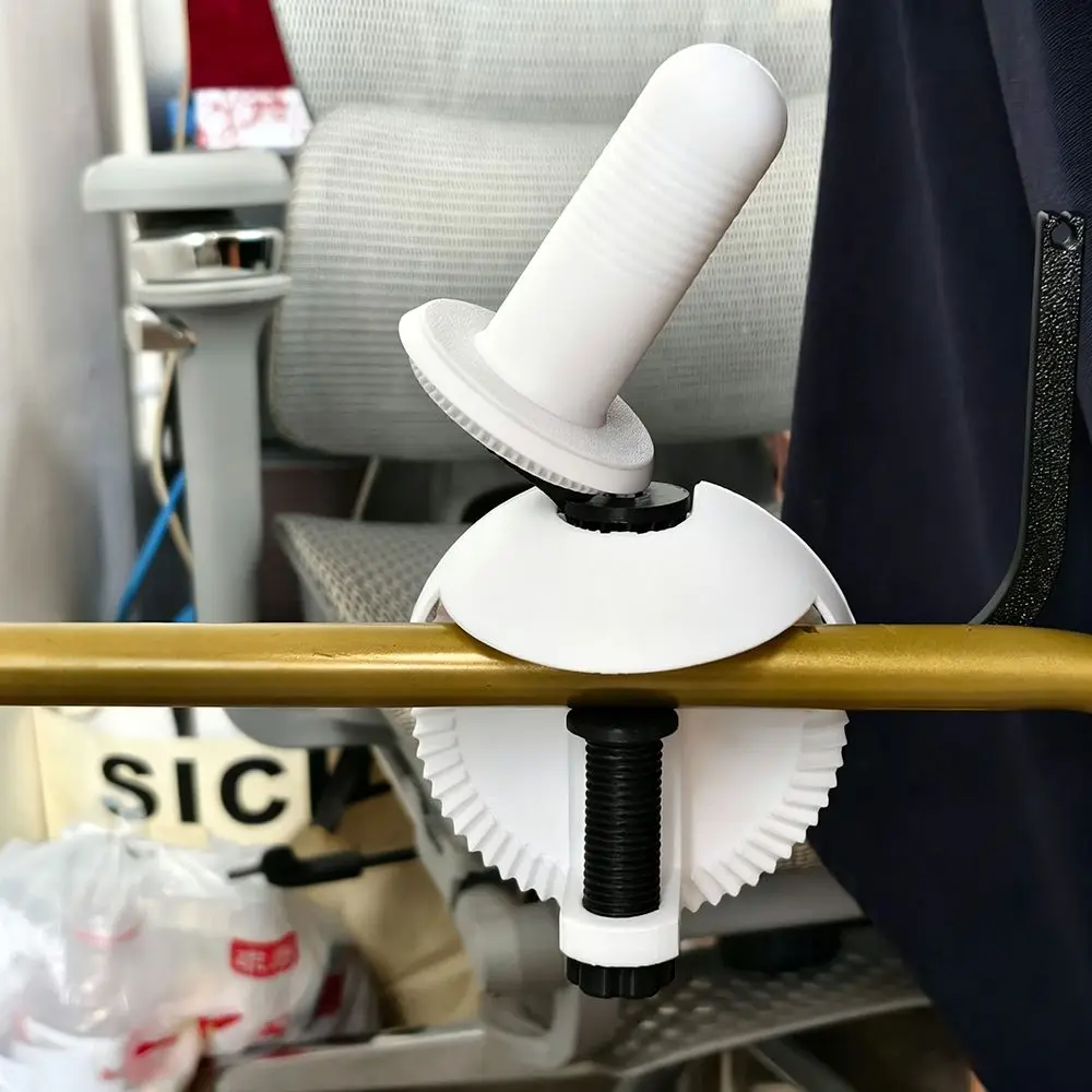 3D Print Yarn Ball Winder Sturdy ABS Efficiently Yarn Cake Winder Desktop Clamp Easy-To-Install Hand Operated Yarn Winder