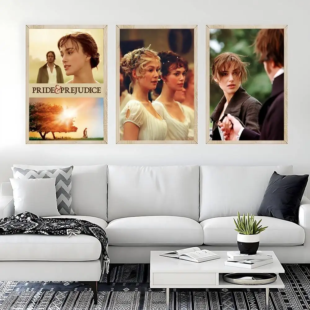 الكبرياء والتحامل المشارك صورة حائط لوح رسم الفن ديكور المنزل طباعة لغرفة المعيشة ديكور