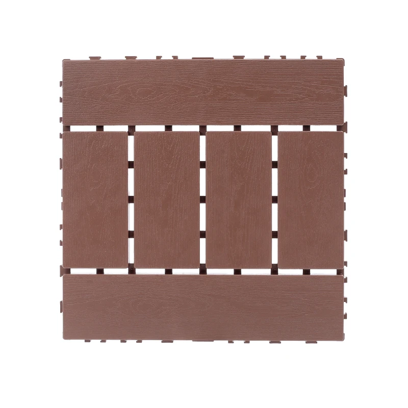 

H style 12 inch balcony deck tiles, DIY interlocking deck floor tiles, indoor and outdoor floor tiles, patio tiles for easy a