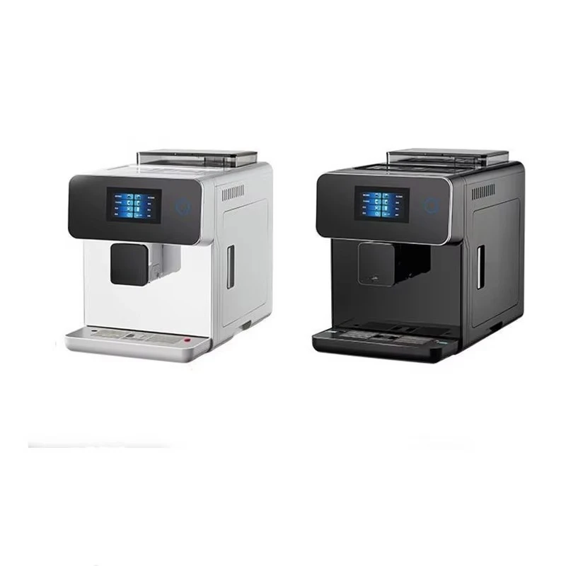 

Commercial 19 Bar Italian American Office Coffee Machine Fully Automatic Stainless Steel One-Touch Milk Frother Household