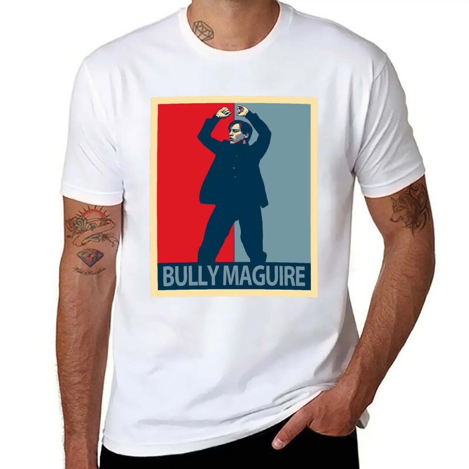 

bully maguire quotes T-Shirt mens graphic t shirts t shirts cotton 100% T-Shirt