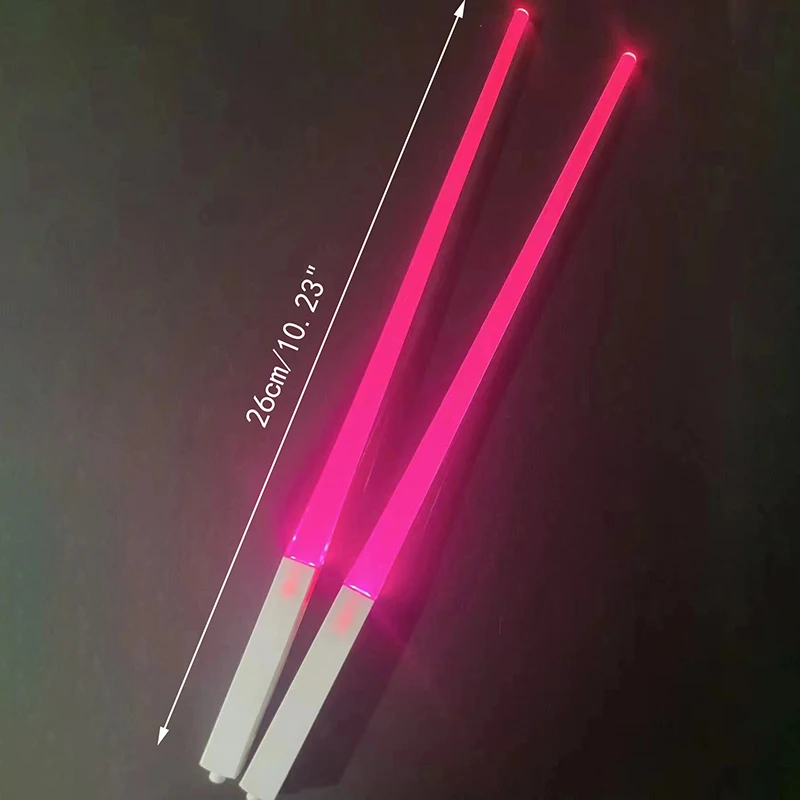 Convenient and Innovative LED Lightsaber Luminous Chopsticks, Easy to Clean, Ideal for Any Kitchen