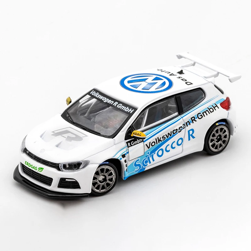 

GCD 1:64 Scale Diecast Alloy Volkswagen Scirocco R Racing Toys Cars Model Classics Nostalgia Adult Gifts Souvenir Static Display