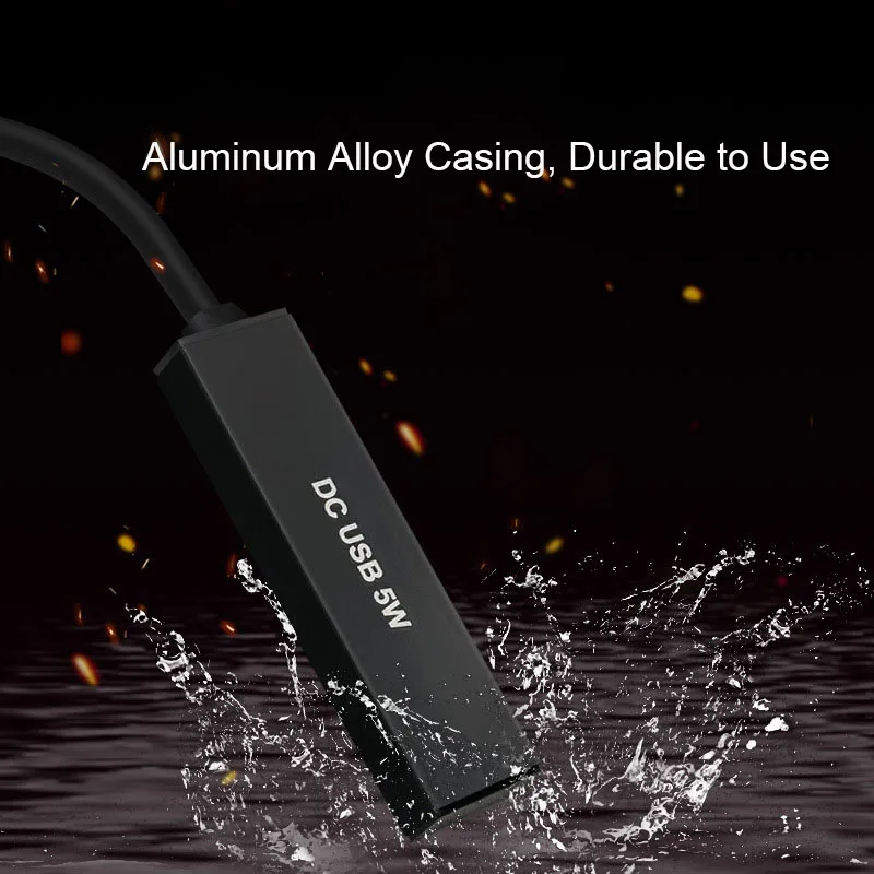 5W/10W Mini Size Aquarium Submersible Fish Tank Water Heater Constant Temperature Heating Rod USB Cable Low Water Level