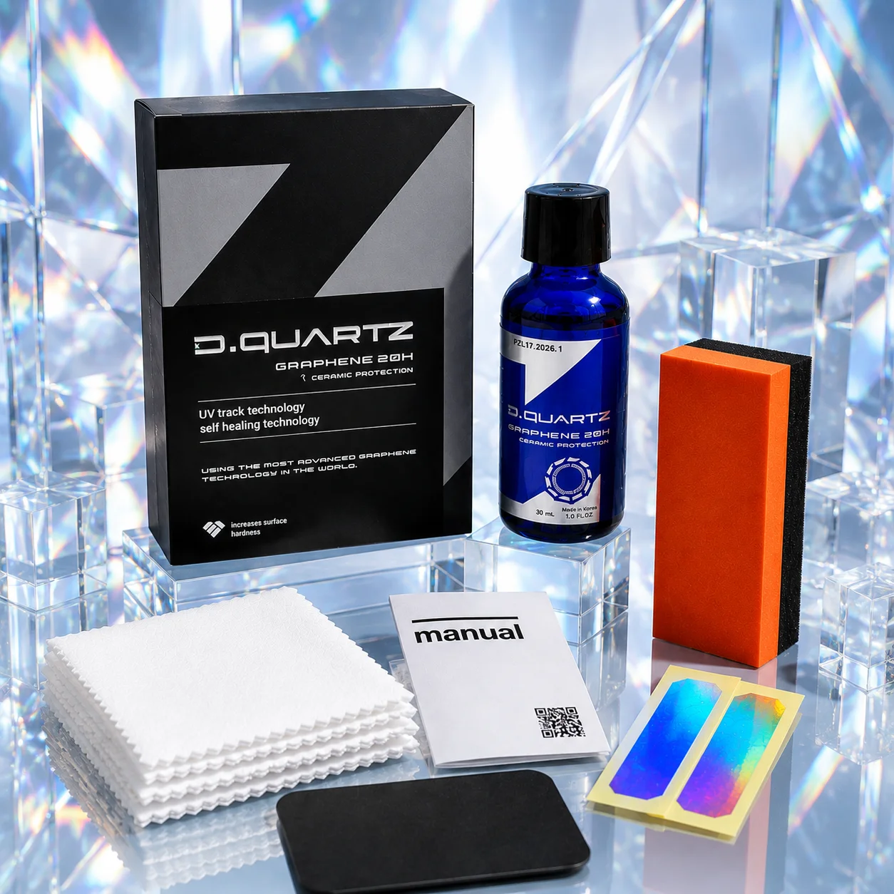 

CAR Graphene Ceramic Coating 20H with Self Healing UV Track Technology Car Detailing Professionals 10+ Years of Protection