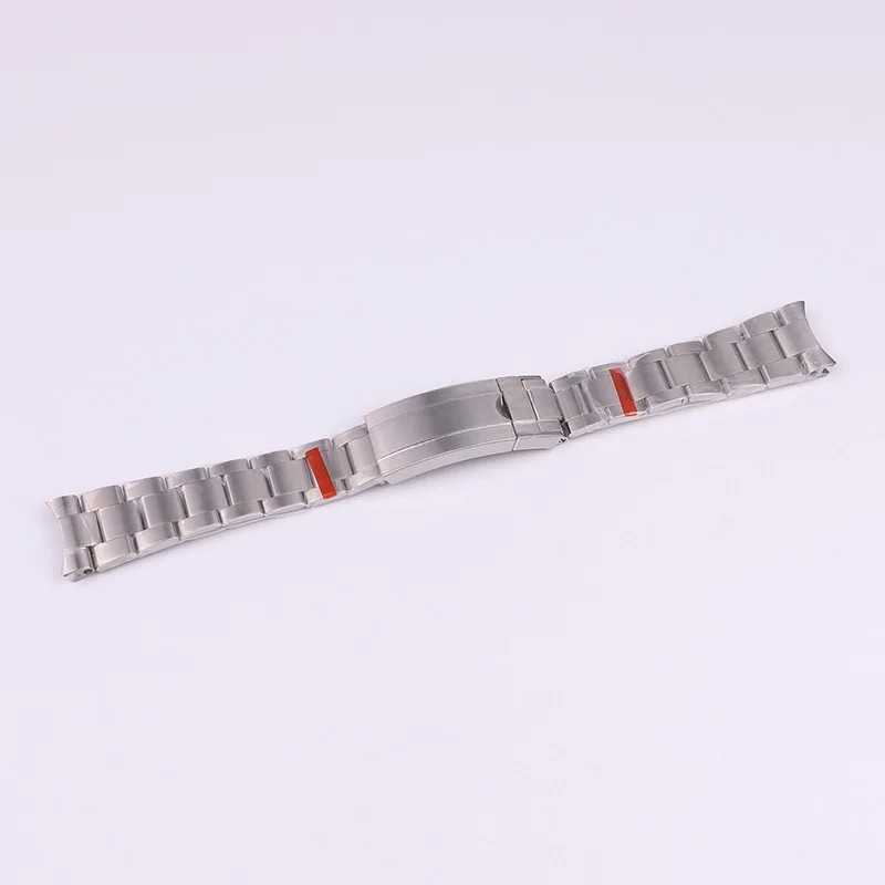 XIANERSHANG New 20MM Dedicated Curved Interface Watchbands 316 Stainless Steel Watch Band Jewelry Buckle Strap Watch Accessories