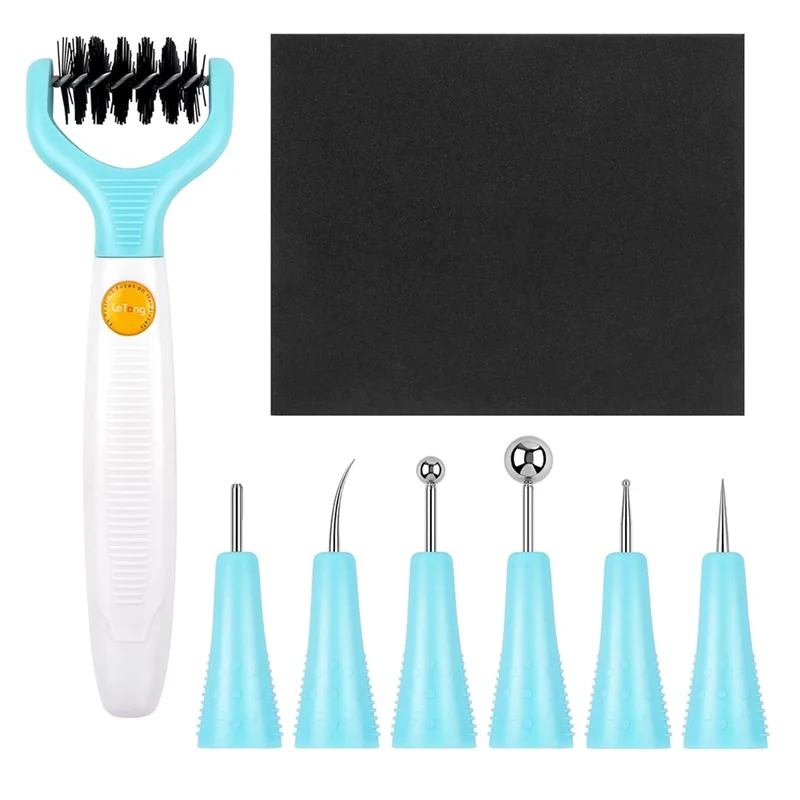 8Piece/Set Paper Sculpture Tool Kit, Paper Flower Modeling Tool,Paper Flower Tool For Creating Three-Dimensional Flowers