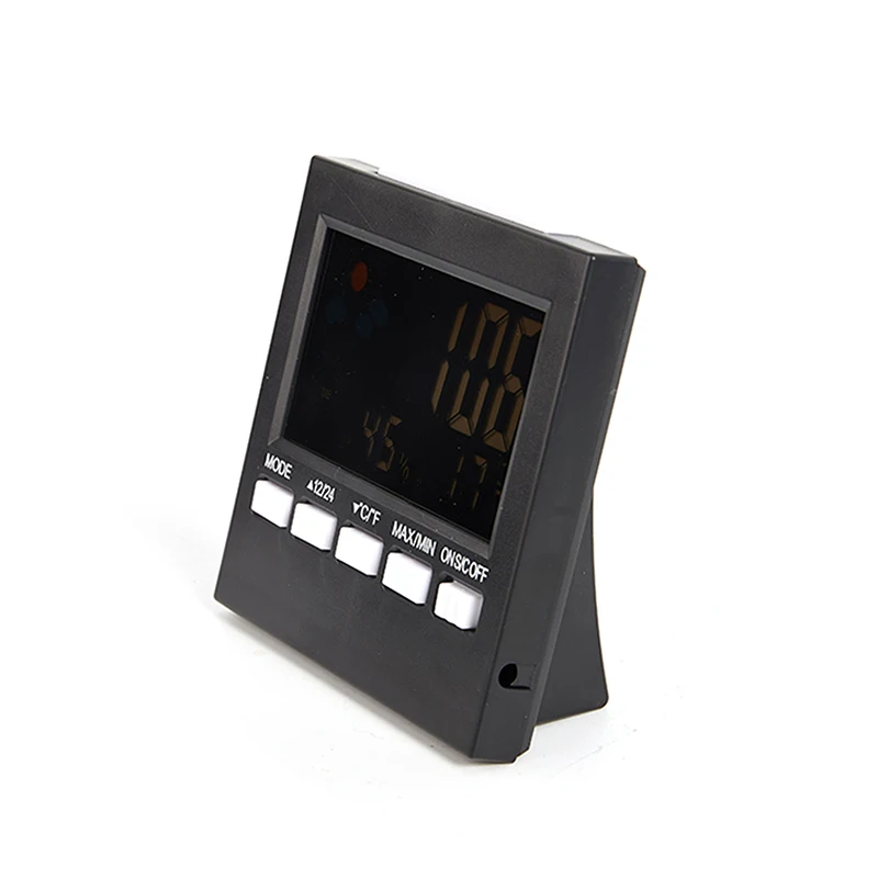 Multi-functional Weather Station Clock Thermometer Hygrometer Calendar Digital LCD Display Temperature And Humidity Meter
