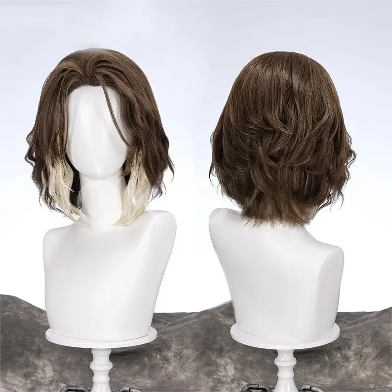 Pelucas Arcane Viktor, nuevo pelo 2024, juego TV 2, accesorios de disfraz de fantasía, accesorios de juego de rol para hombres adultos mj:3