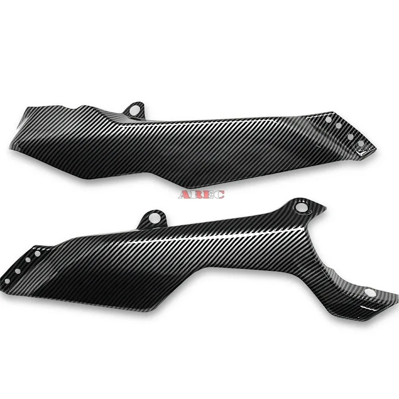 دراجة نارية YZFR7 Fairings ألياف الكربون نمط أسفل أسفل النفط البطن الجانب عموم هدية لياماها YZF R7 2021 2022 2023 YZF-R7