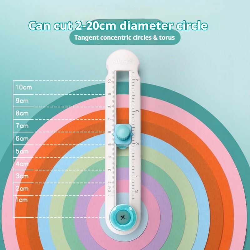 سكين دائري ورقي قابل للتعديل 360 درجة يمكنك صنعه بنفسك سكين قطع دائري يدويًا بطاقة حرف يدوية أدوات مكتبية ورقية مستلزمات مدرسية