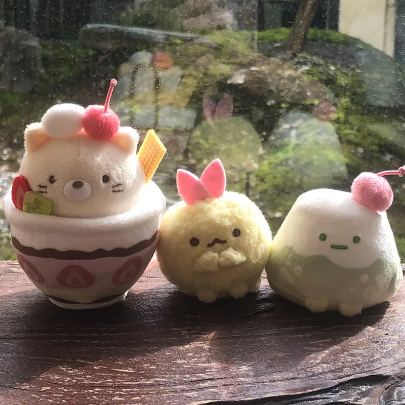 

Japanese Style Sumikkogurashi Plush Keychain Cute Cartoon Plush Toy Anime Peripherals Backpack Charm Ornament Accessories Gift