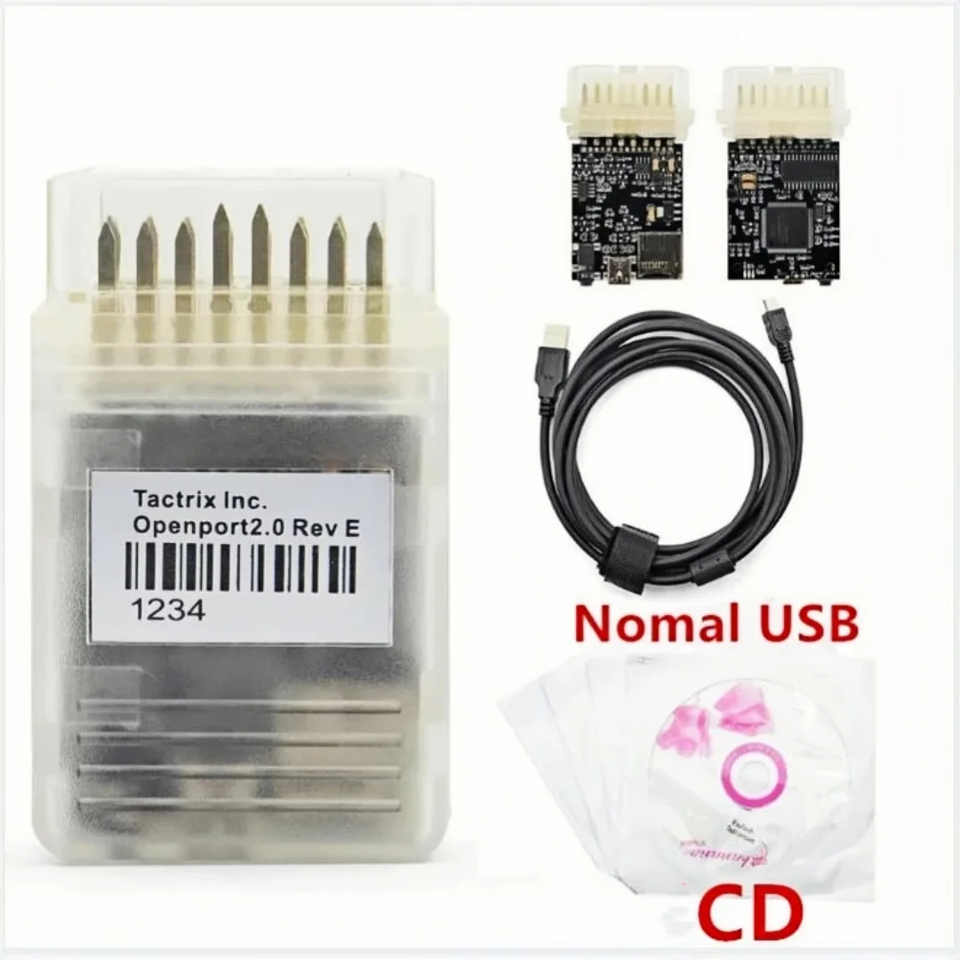 

XDOS xentry 2025.03 Tactrix Openport 2.0 ECU Chip Tuning Tool ECU Flash OBD2 Connector For Mercedes For Benz Multi-Brand Cars