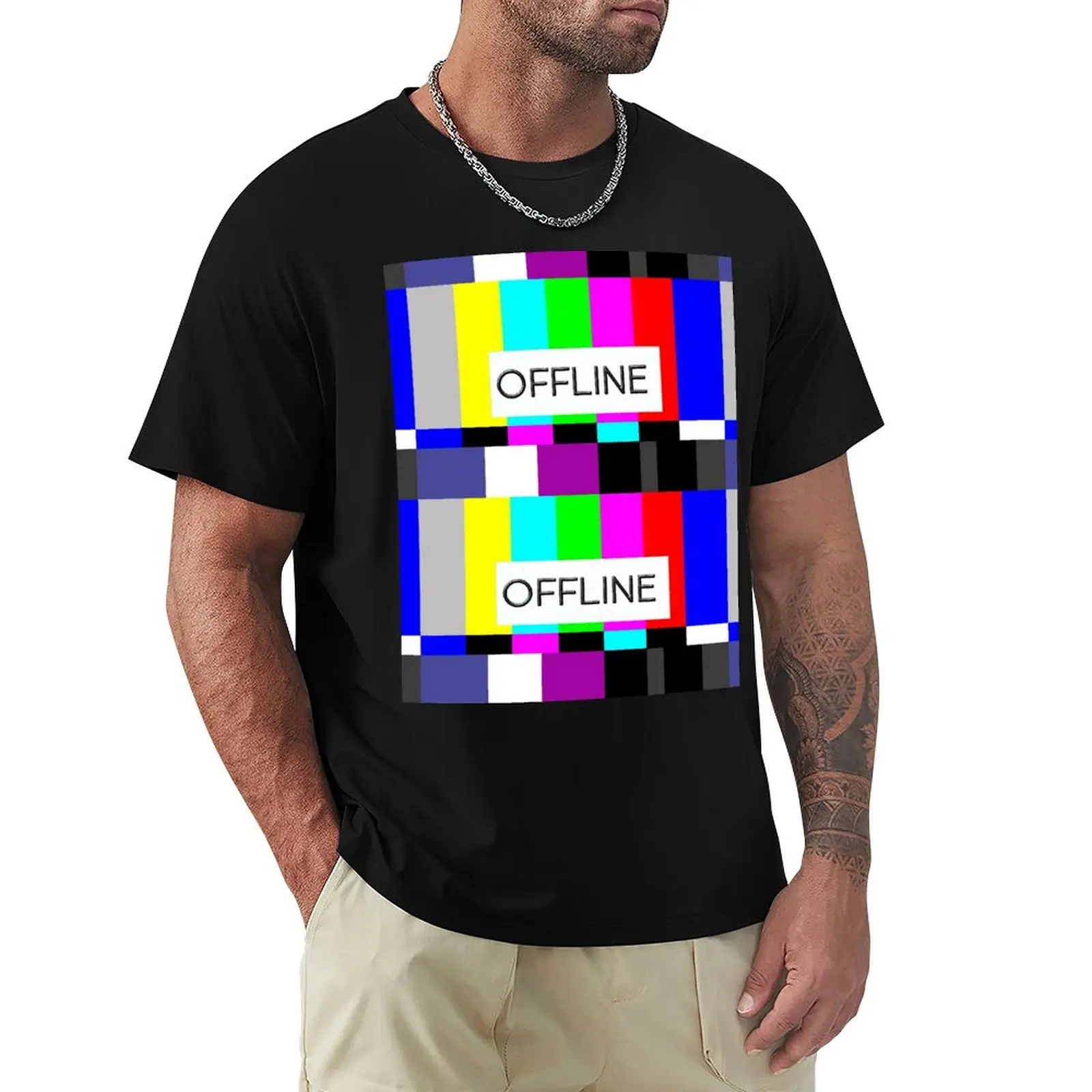 OFLLINE T-Shirt Daily Wear Print T-Shirt