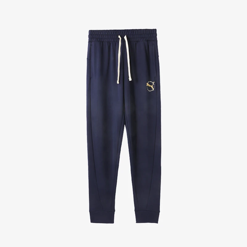 

Puma Authentic New Men's Printed Pattern Elastic Strap Tight Foot Strap Retro Casual Pants 686369-06