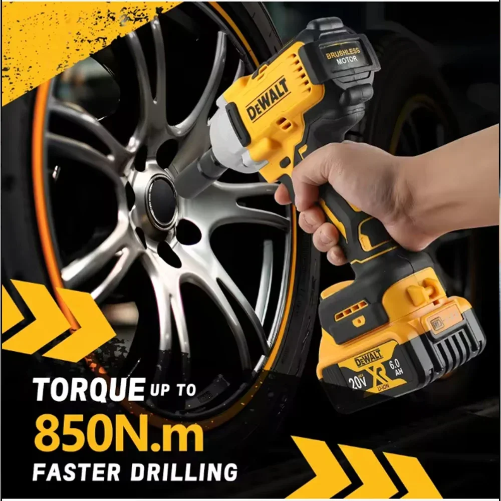 DEWALT DCF9001/2-inch LED LGHTING impact wrench brushless cordless high torque, 20V battery, 1936 Nm, 0-2200 IPM, 0-2300 RPM,