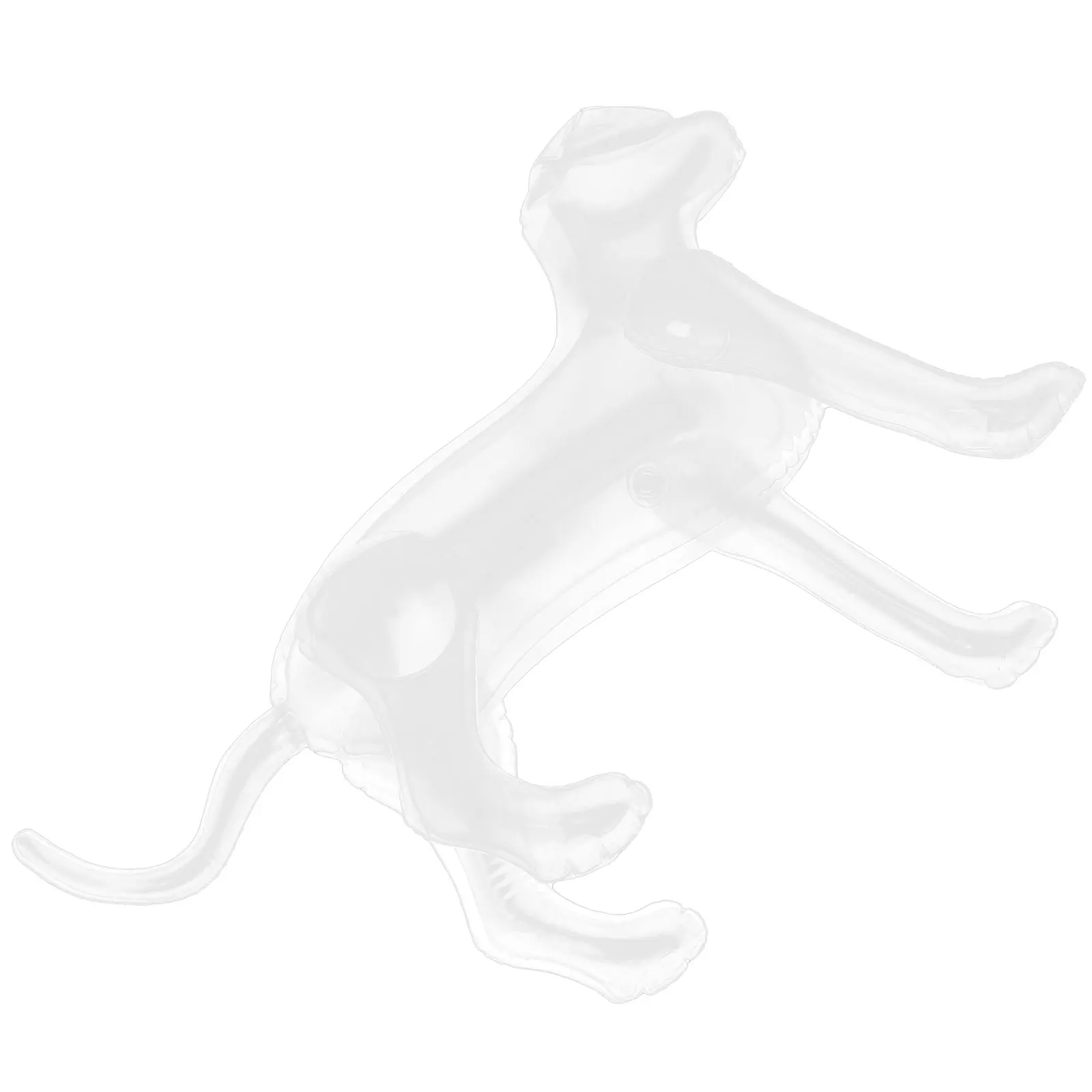 

Pet Clothing Model Inflatable Standing Display Mannequins Clothes Dress PVC Material Party Decorations Pet Shop Showcase Dog