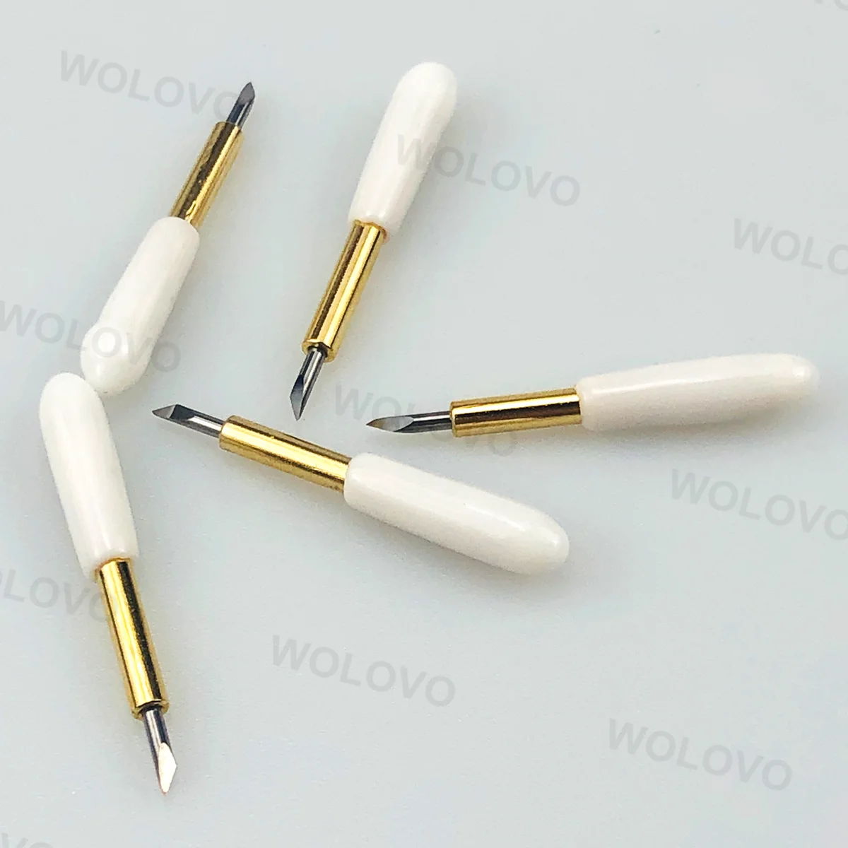 5 قطعة شفرات عميقة نقطة الراسمة وحامل 1 قطعة لـ Graphtec صورة ظلية النقش 3 صورة 2 CB09 CB15 Curio