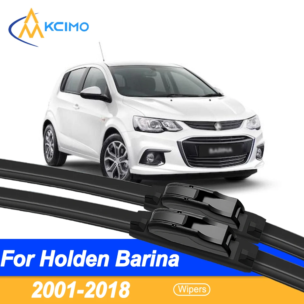 

For Holden Barina Front Wiper Blade Car Wiper 2001-2018 Windshield Window Fittings 2pcs