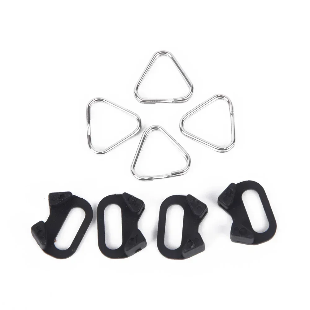 4PCS Camera Shoulder Strap Hook Triangle Split Ring Replacement For Olympus Camera Buckle Accessories